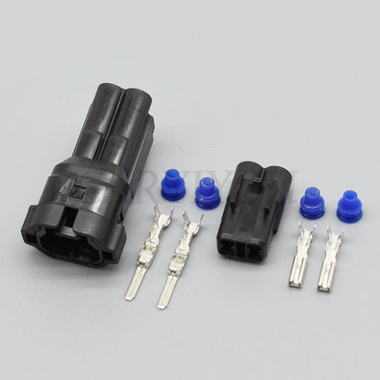 2 Pin Automotive Waterproof Power Connector HM 090 Sumitomo 6187-2801 6187-2804