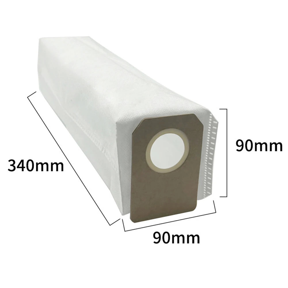 410 Dust Bags for Uwant V100 K100 Robot Vacuum Cleaner Two Layer Filtration System to Minimize Dust Release During Emptying
