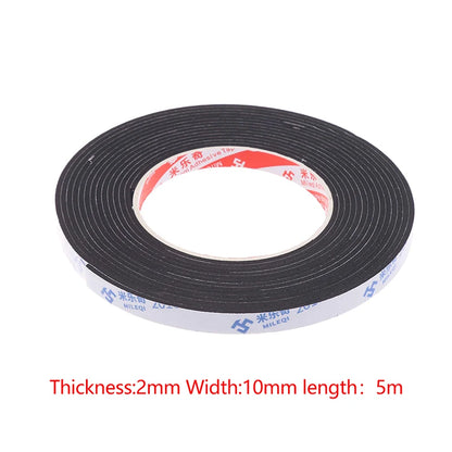 New Shock-resistant Universal Suitcase Wheel Cover 5M Luggage Wheel Mute Tapes Soundproof Sticker Door Window Gaps Sealed Tool