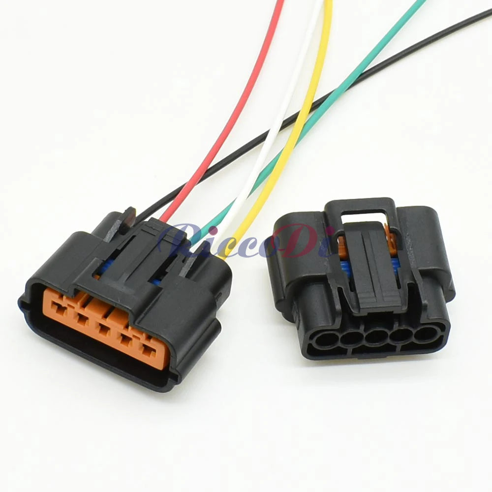 5 Pin 2.2mm Waterproof Female Connector DJ7054A-2.2-21 with 15cm Wire Harness Automotive