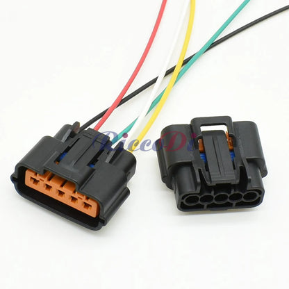 5 Pin 2.2mm Waterproof Female Connector DJ7054A-2.2-21 with 15cm Wire Harness Automotive