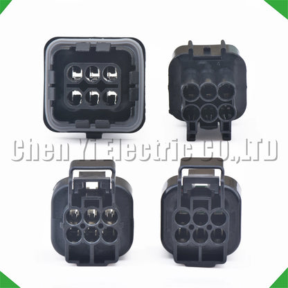 6 Pin Waterproof Headlight Connector PB621-06020 For Hyundai Kia