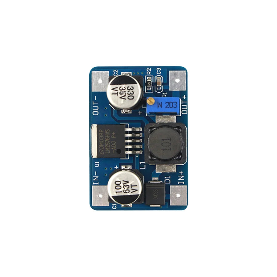DC-DC Step-Down Adjustable Power Supply Module 5V-60V Input 1.25V-26V Output for Arduino Raspberry Pi and DIY Projects