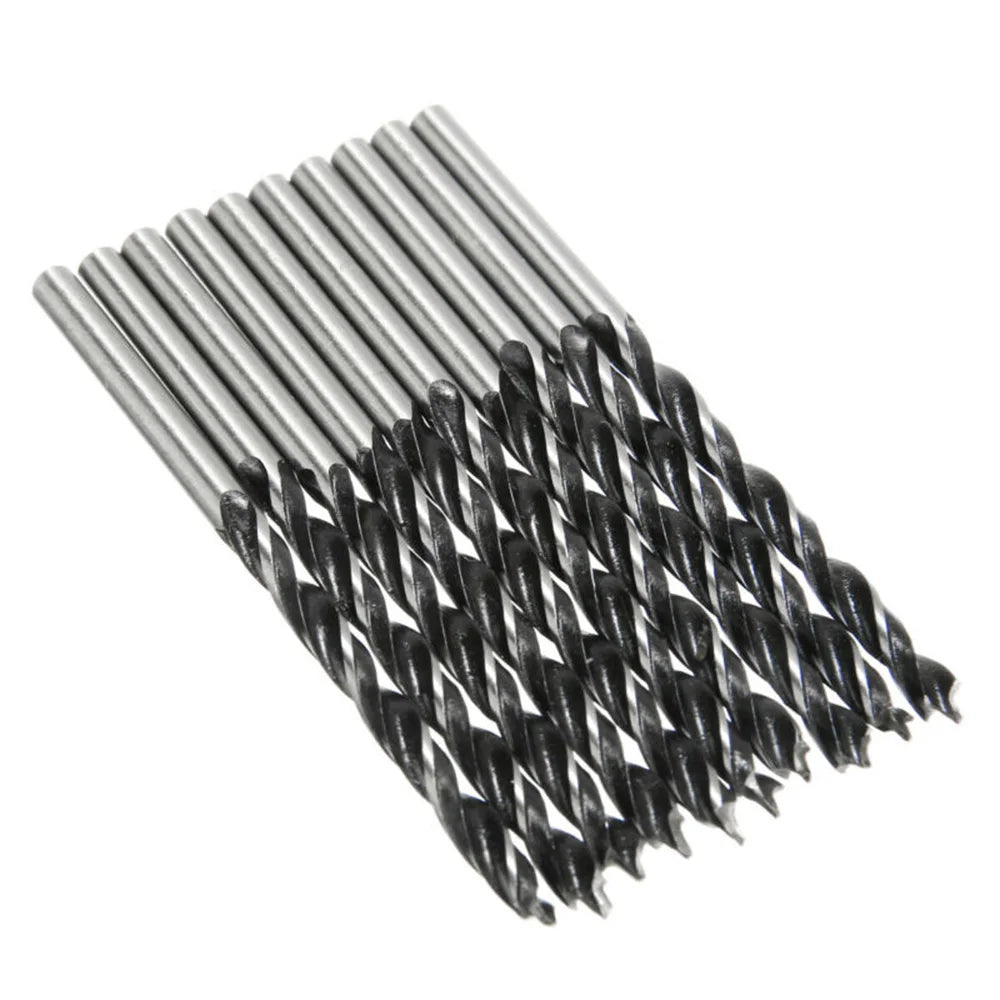 Woodworking Spiral Drill Bit Kit 3mm/4mm/5mm with Center Point for Wood Drills, Power Tool Parts