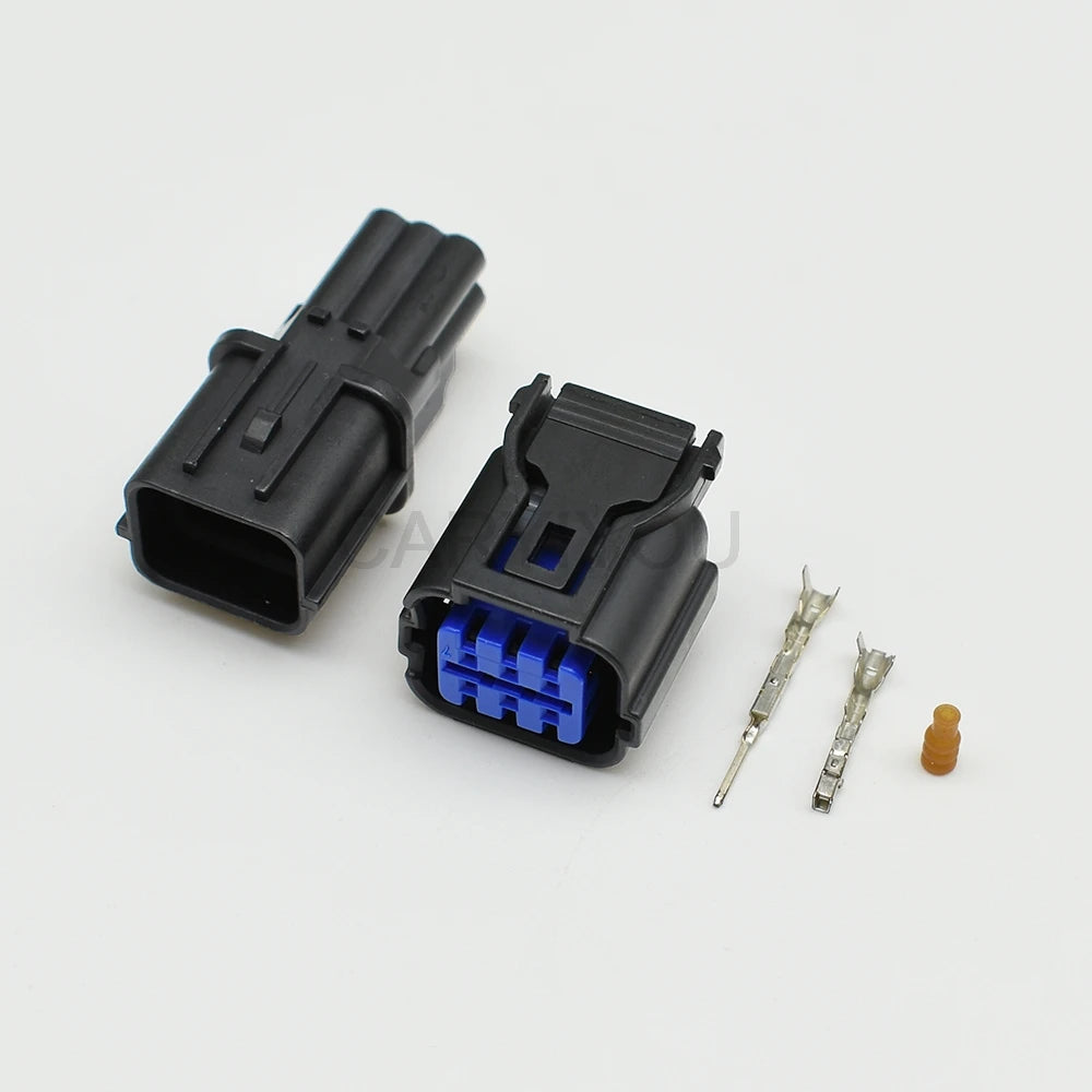 1 Set 0.6mm Series 6 Way Sealed Automotive Connector for Hyundai Kia AC Assembly HP281-06020 HP291-06040 HP285-06021
