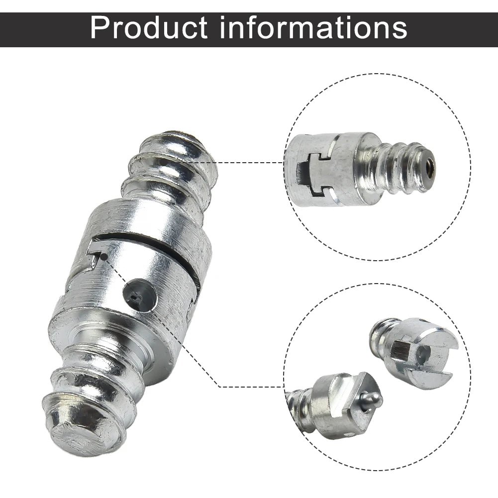 2pcs8543453 16mm Male And 35413Female Dredge 35424Cleaning845345Spring 4354354Connector 8735434For Electric Drill