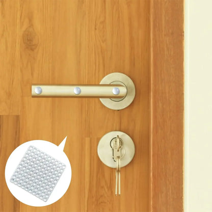 1000/100pcs Self-Adhesive Clear Door Stop Rubber Damper Buffer Cabinet Bumpers Silicone Furniture Dots Cushion Protective Pads