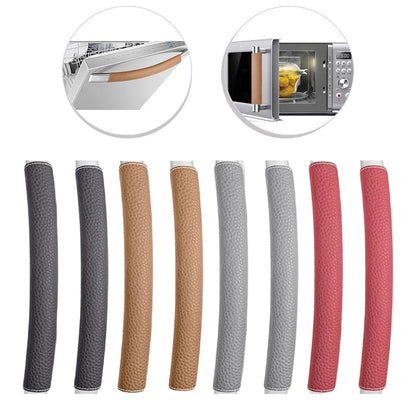 Kitchen Decor Sliding Door Handle Cover Washable Refrigerator Handle Covers Ball Brown Appliance Handle Protection