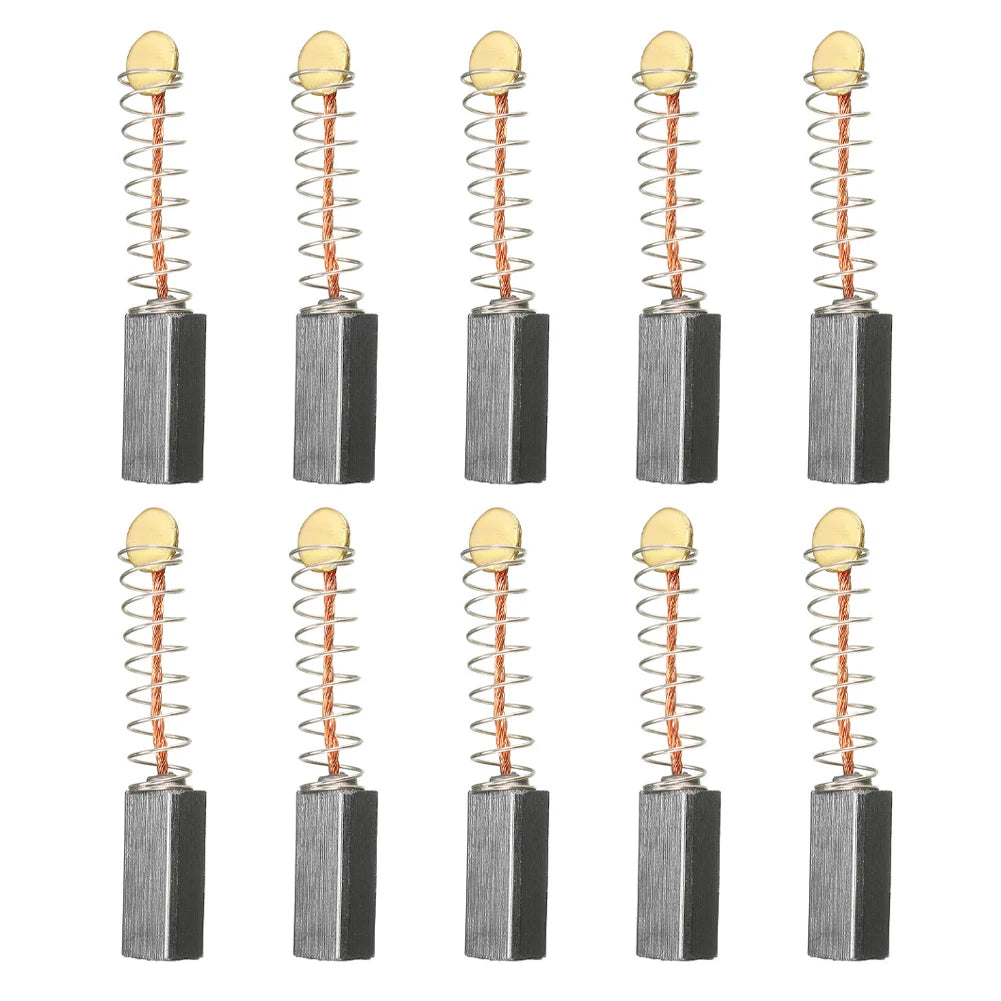 Carbon Brushes Kit 13×6×4mm for Electric Motors, High-Quality Replacement for Power Tool Accessories