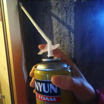 Part Foam Tube Replace Tubes Nozzle Spray Foam Nozzle Equipment Insulating Spray Foam DIY Gap Filling 10pcs 24*12*2cm
