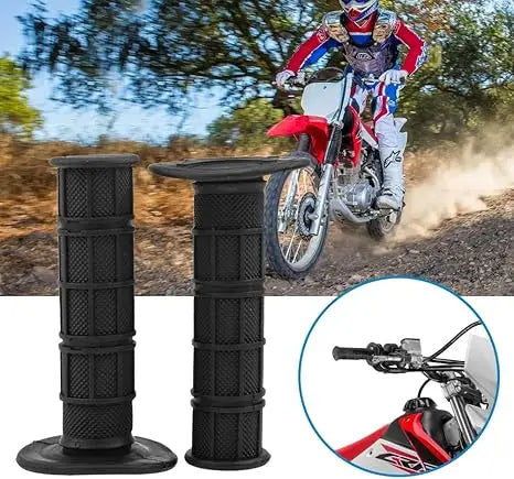 Universal Soft Silicone Motorcycle Handlebar Grips Anti Slip Gel Handle Bar Cover Dirt Bike Motocros Scooter Shock Absorb Sleeve