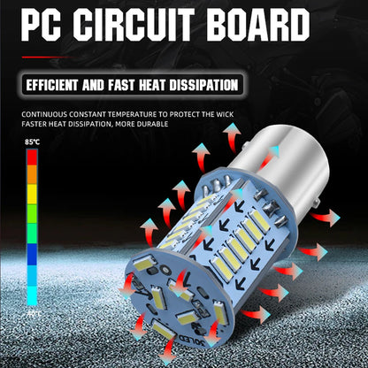 1/4pcs 1157 Strobe Brake Light Streamer BAY15D P21/5W DRL Reversing Parking Turn Signal Stop Tail Lamp for Auto Motorcycle