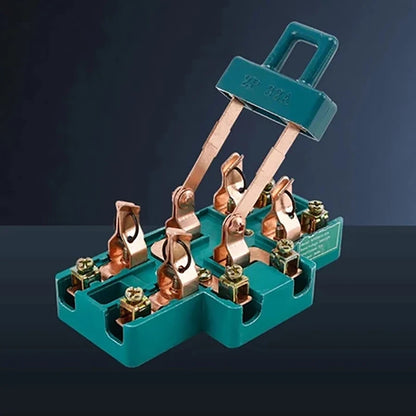 32A 63A 100A DPDT Cutter Safety Disconnect Switch  2 Pole Double Throw Knife Disconnect Switch Power Disconnect Switch