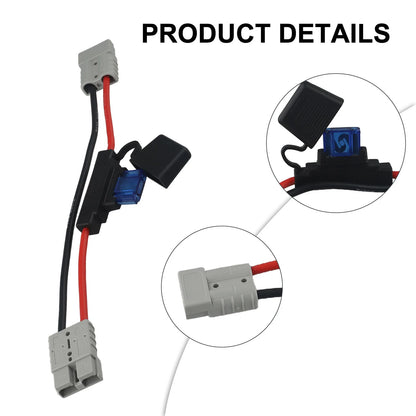 8AWG Power Cable Connector Reliable Performance Sturdy And Reliable Built-in MAXI Fuse Holder Easy To Use Secure Connection