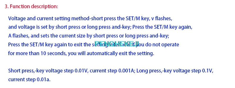 CNC USB Adjustable Regulated Power Supply Module 15W Constant Voltage & Current