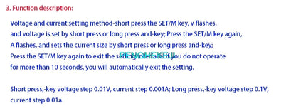 CNC USB Adjustable Regulated Power Supply Module 15W Constant Voltage & Current