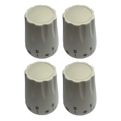 4pcs Heating Valve Temperature Control Valve Rotating Handwheel M30 * 1.5 Nderfloor Heating Manifold Handwheel Thermostatic