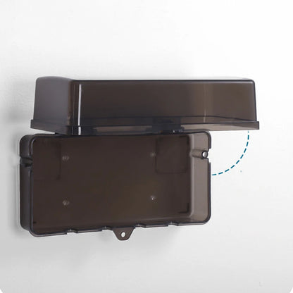 New 6 Outlets Plastic Cable Management Box Electrical Boxes Rain-Proof Weather Proof Plug Box Lead Cover For Protect Outlet Plug