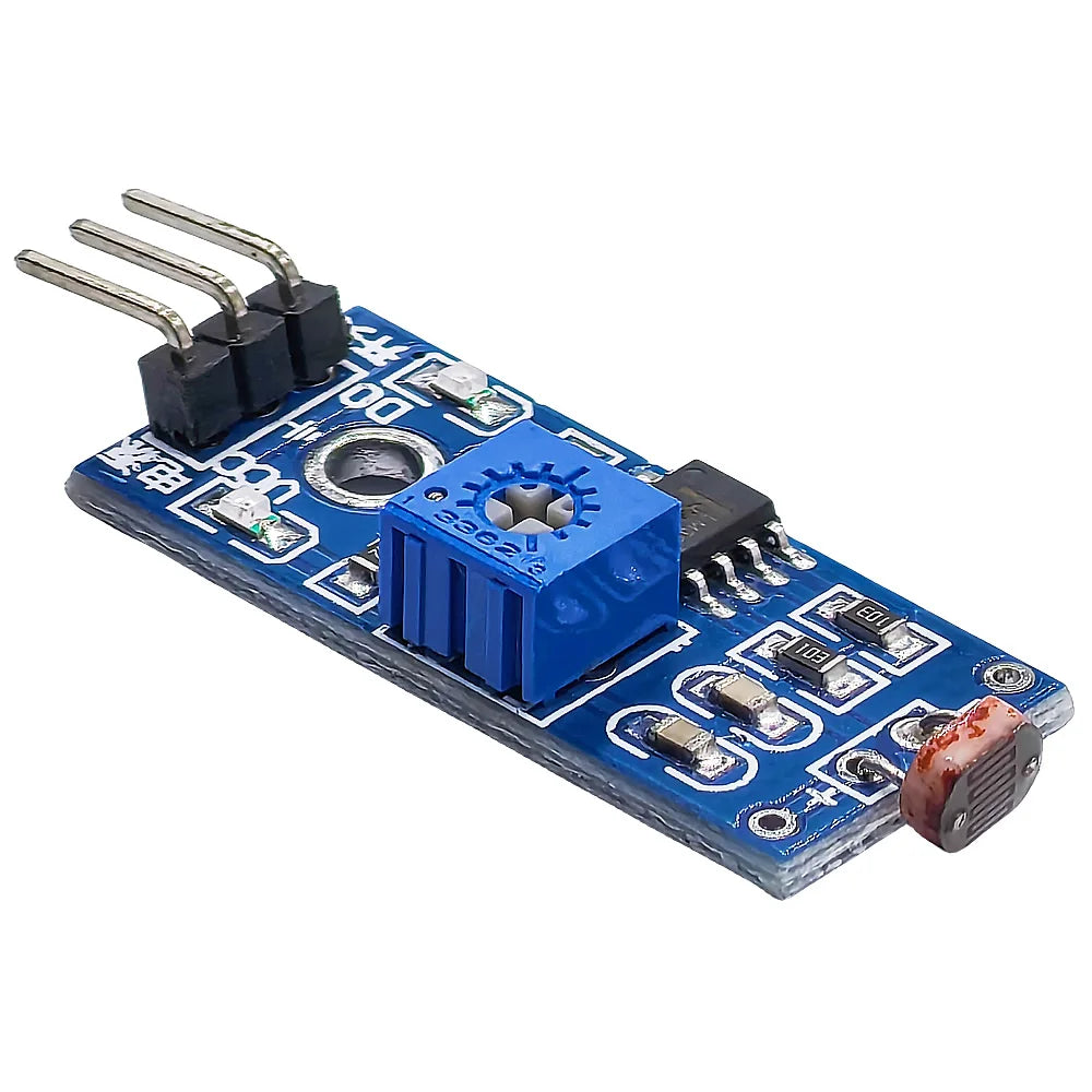 Photosensitive Brightness Sensor Module 3.3-5V Photoresistor Light Detection for Arduino