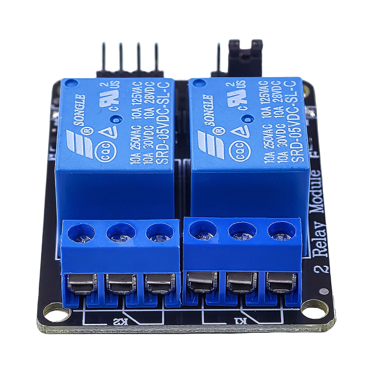 2-Channel 5V/12V Relay Module Low Level Trigger Board with Optocoupler for Arduino PIC AVR DSP ARM