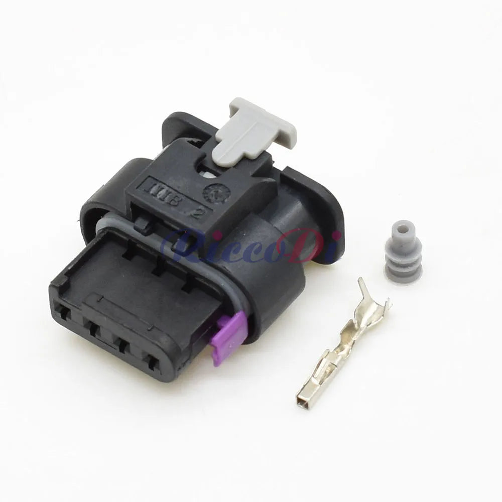 4 Pin Female Male Auto Cable Plug Water Temperature Sensor Connector Socket 1718657-1 for Heavy Machinery