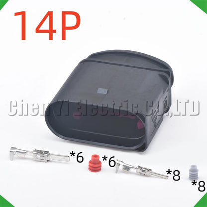 14 Pin Headlight Connector 3C0973737 3C0973837 for VW Audi Porsche