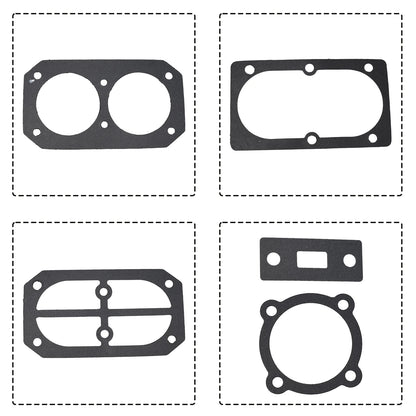 Air Compressor Valve Plate Gaskets &amp; Washers Repair Kit — Replacement Seal Set for Air Compressor Maintenance