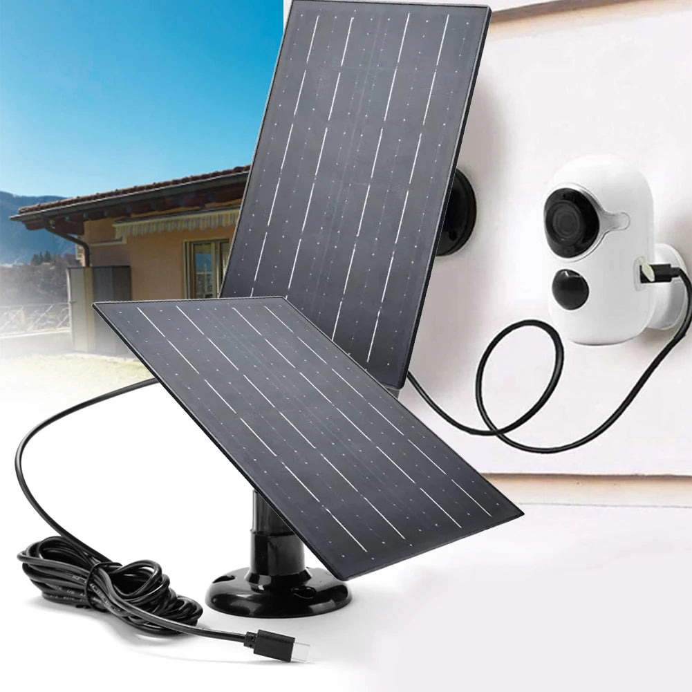 Outdoor Charger ABS PC IP Waterproof And Weatherproof IP65 Waterproof Solar Camera Charging Board Sustainable Energy Solution