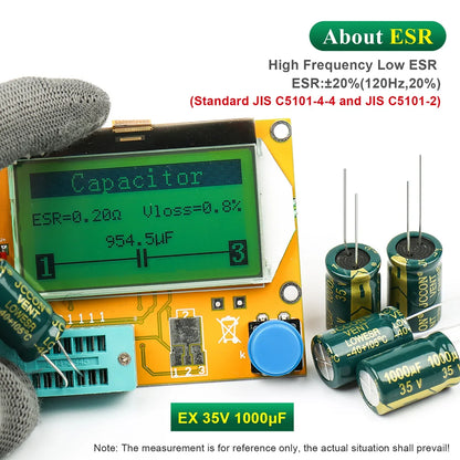 Aluminum Electrolytic Capacitor 6.3V-450V High Frequency Low ESR for Power Supply and DIY Circuits