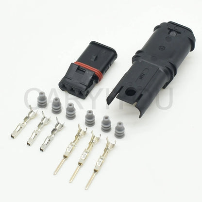 3-Pin 1.2mm Door Handle Connector 872-405-501 872-837-506 DJ7032WA-1.2 Male Female for VW Audi