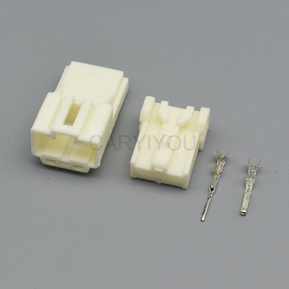 6 Pin Female Male Automotive Rear View Camera Wire Socket Connector 7282-8663 7283-8660