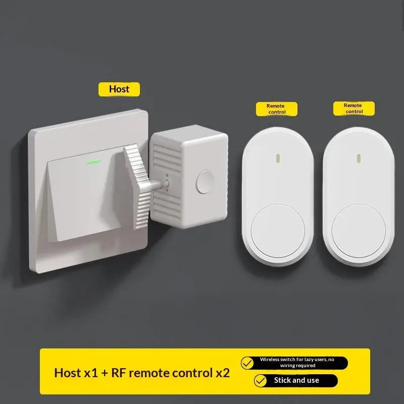 1pc Intelligent Type-C Rechargeable Lazy Remote Control Switch Wireless Control Light Switch Off Tool Automatic Button Pusher
