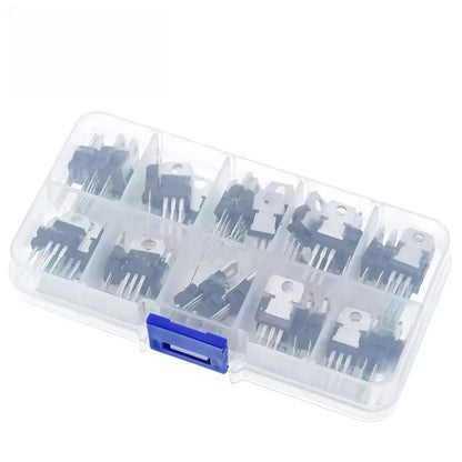 50pcs TO-220 Series MOS Transistors Kit IRFZ44N IRF510N IRF540N IRF3205 IRF9540N 55V To 500V For IRFZ44N IRF540N And IRF3205