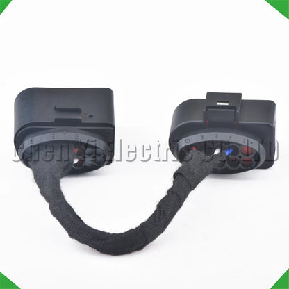 10P to 14P Auto Connector Adapter Wire Harness for Golf 7.5 LED
