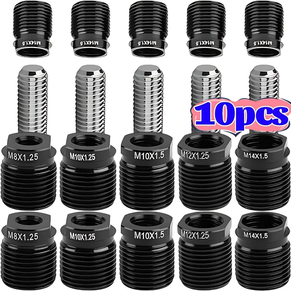 Car Shift Knob Adapter Screw Nut Thread Reducer Converter Aluminum Alloy Universal Gear Shifter Lever Head Connector Fastener