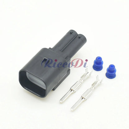 DJ70216C-2.8-11/21 Automotive 2-Pin Waterproof Electrical Connector OEM 936291-2 936248-2