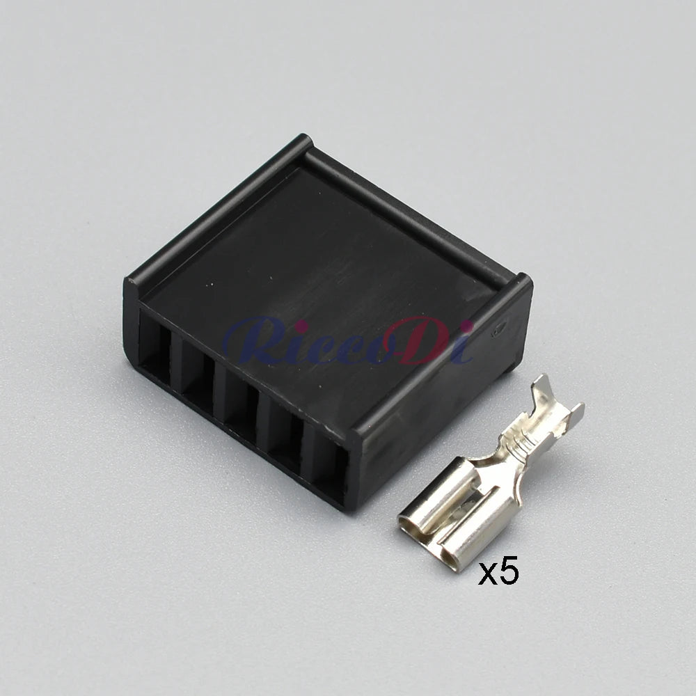 5-Pin Citroen Glass Lift Switch Connector DJ7051-6.3-11 Male Plug PA66 High Current