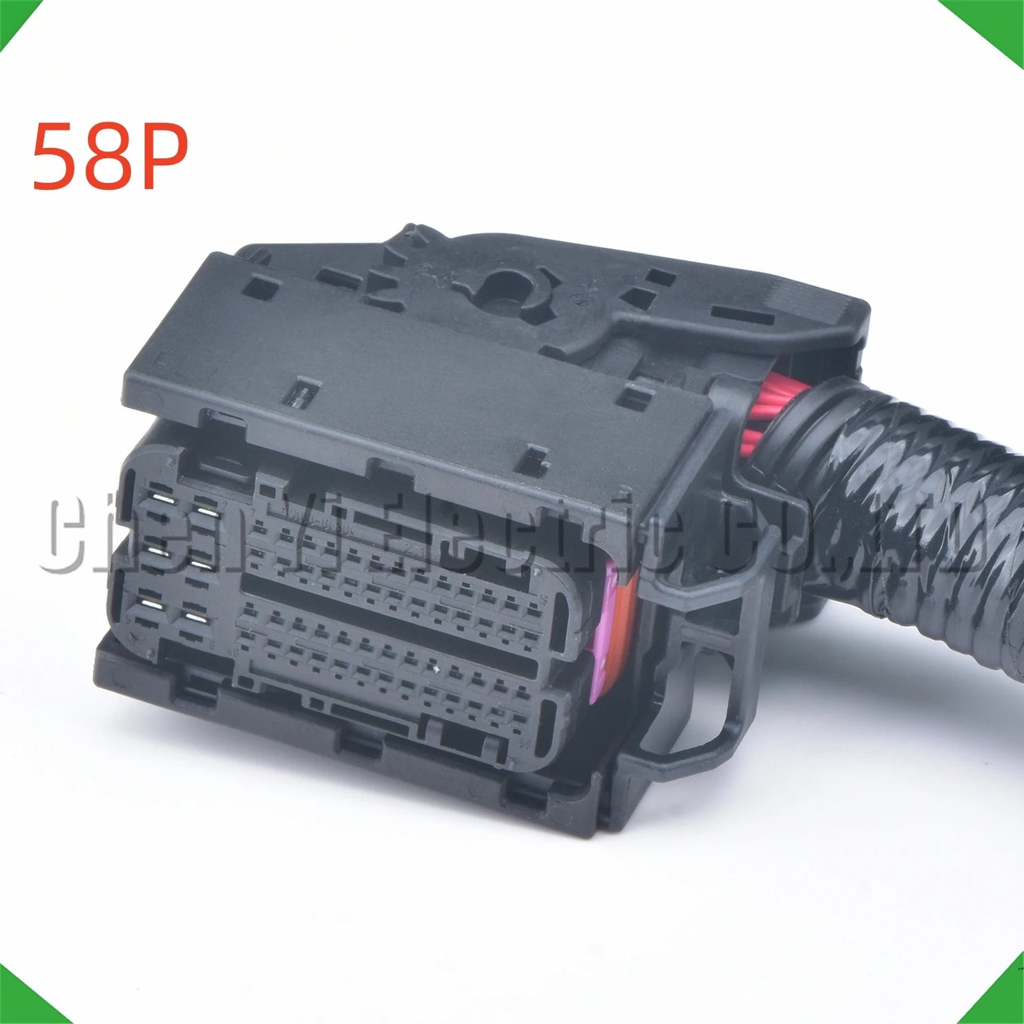 58/96 Pin ECU Connector 1928404781 0281020316 Female Black for EDC16 EDC17 Diesel