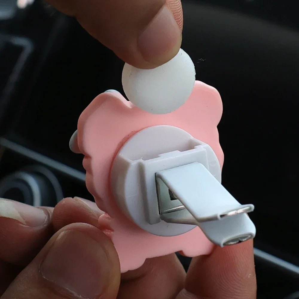 Car Solid Perfume Tablets Air Vent Perfume Refill 5 Flavor Air Freshener Car Interior  Perfume Diffuser Tablet Accessories