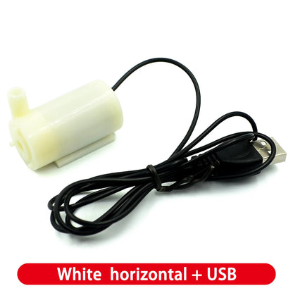 Silent Mini Submersible Water Pump DC 3V-5V for USB or Mobile Cooling