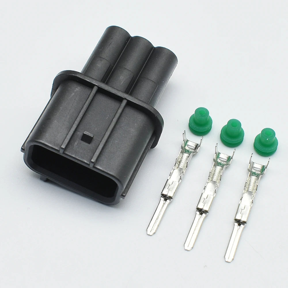 3-Pin VSS Vehicle Speed Sensor Connector 6189-0596 for Honda K-Series K20 K24 Male Female