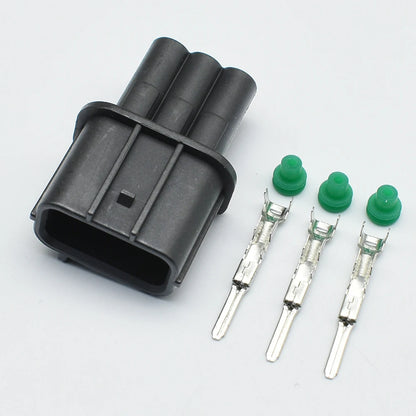 3-Pin VSS Vehicle Speed Sensor Connector 6189-0596 for Honda K-Series K20 K24 Male Female