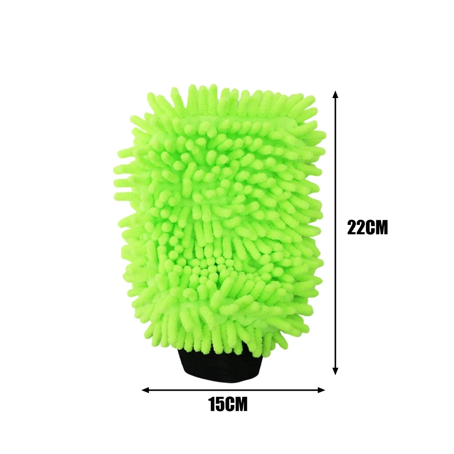 Microfiber Chenille Cleaning Gloves Double-Sided Car Washing Gloves
