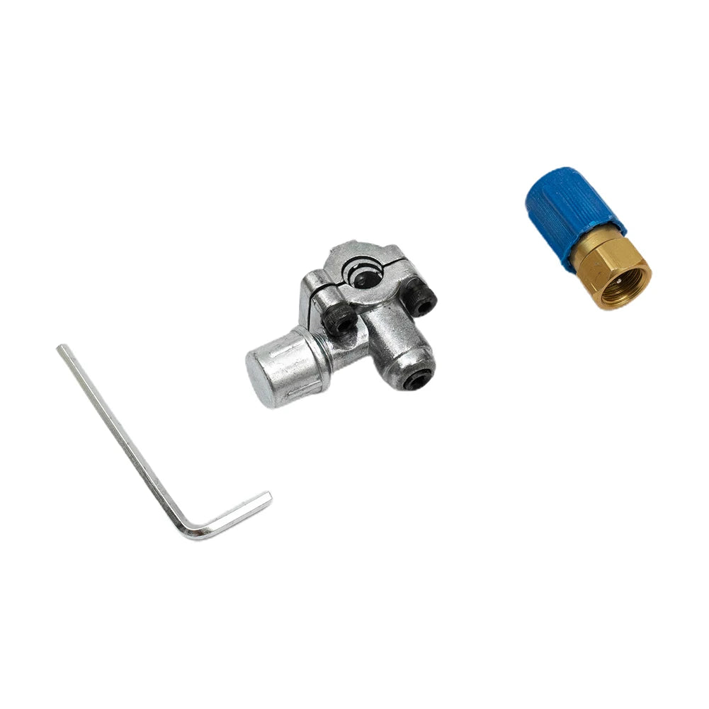 A/C Retrofit Valve & BPV31 Piercing Tap Kit For  R12 R22 R134A R134a Adapter Wrench Set HVAC Tool Parts