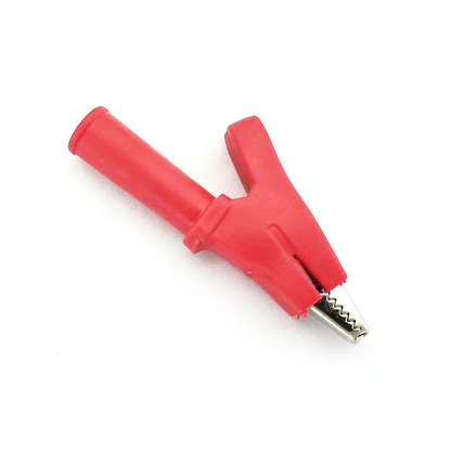 Easy Connect Crocodile Clips 2000V 30A Current Battery Connectors Black Crocodile Clips Strong Spring Mechanism