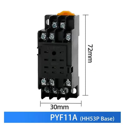 HH52P HH53P HH54P HH62P HH63P HH64P Miniature Control Relays Bulk Pack AC12V DC24V AC220V Small Intermediate Power Relay Module