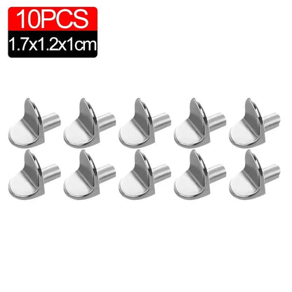 50/10PCS Shelf Support Pegs Pins for Cabinet Cupboard Shelf Bracket
