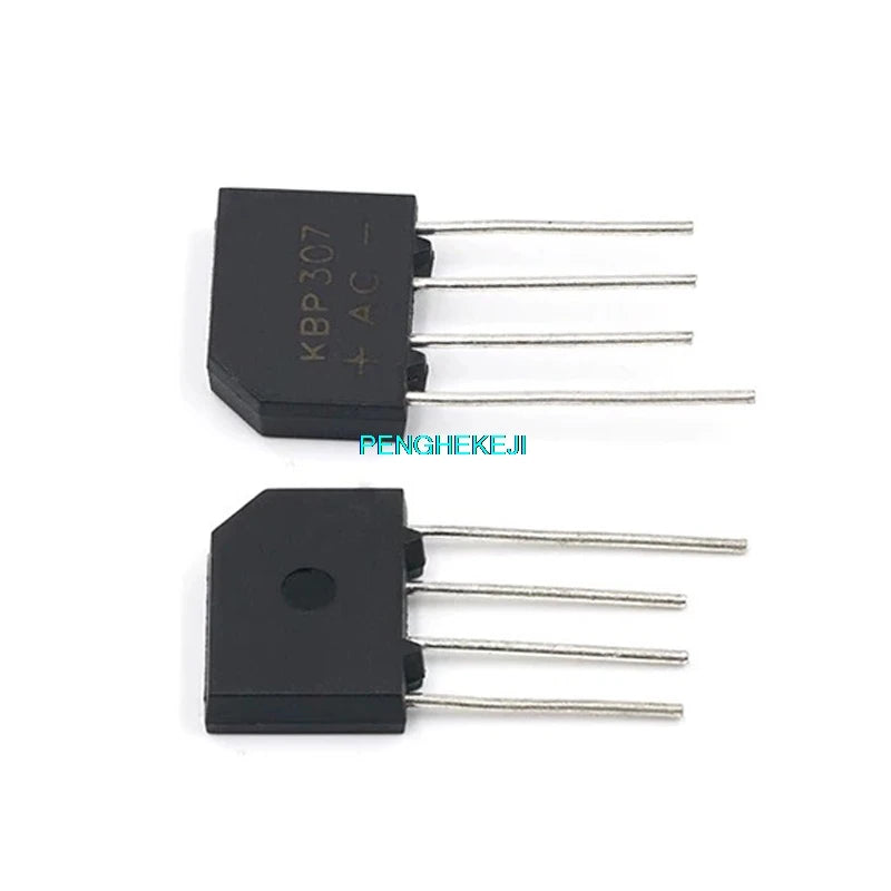 5PCS KBP307 Ridge Rectifier Power Diode 3A 700V Electronic Component