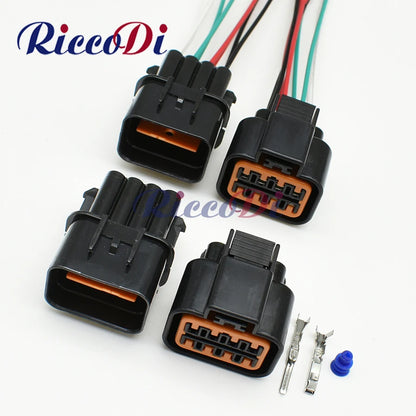 8-Pin Headlight Connector PB625-08027 / PB621-08020 for Hyundai KIA — OEM Wiring Harness Plug