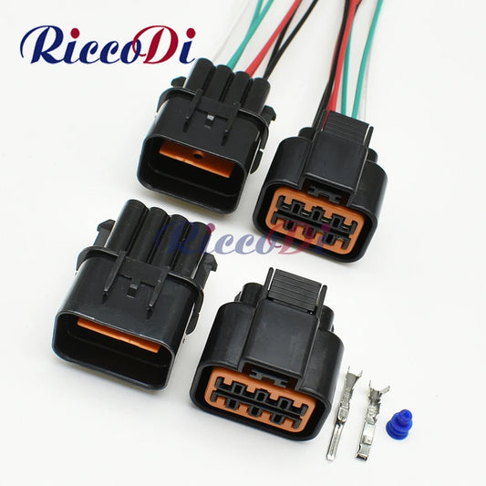 8-Pin Headlight Connector PB625-08027 / PB621-08020 for Hyundai KIA — OEM Wiring Harness Plug